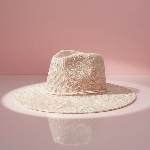 SOLD OUT!
Elegant light Pink Women's Fedora Hat. - Picture 2 of 5